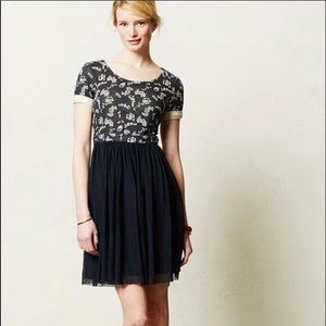 Anthropologie Everleigh Veris Tulle Dress